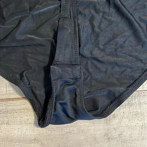 Intimately Free People Womens  Body Suit Large Thong Black Sleeveless tie back‎ - Picture 3 of 9